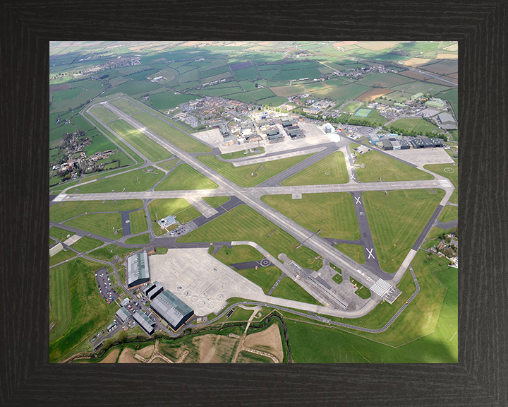 HMS Heron RNAS Yeovilton Aerial Photo Print or Framed Photo Print - Hampshire Prints