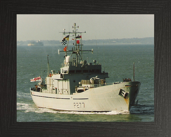 HMS Anglesey P277 Royal Navy Island class Patrol Vessel Photo Print or Framed Photo Print - Hampshire Prints