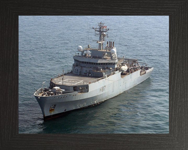 HMS Echo H87 Royal Navy Echo class survey vessel Photo Print or Framed Print - Hampshire Prints