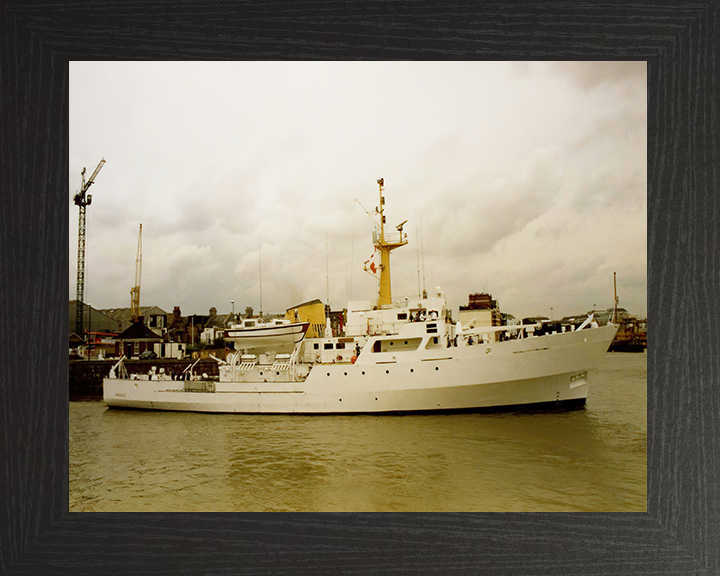 HMS Beagle A319 | Photo Print | Framed Print | Bulldog Class | Survey Vessel | Royal Navy Hampshire Prints