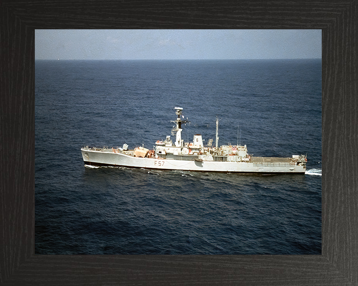 HMS Andromeda F57 Royal Navy Leander class frigate Photo Print or Framed Print - Hampshire Prints