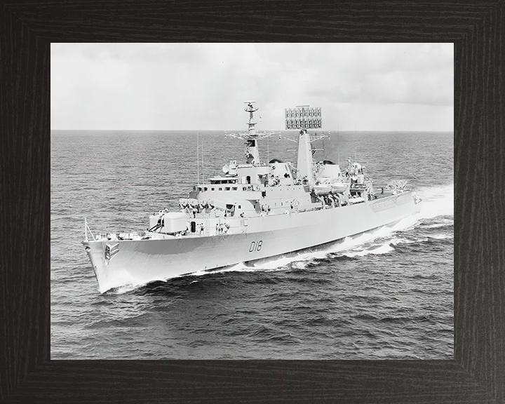 HMS Antrim D18 Royal Navy County class destroyer Photo Print or Framed Print - Hampshire Prints