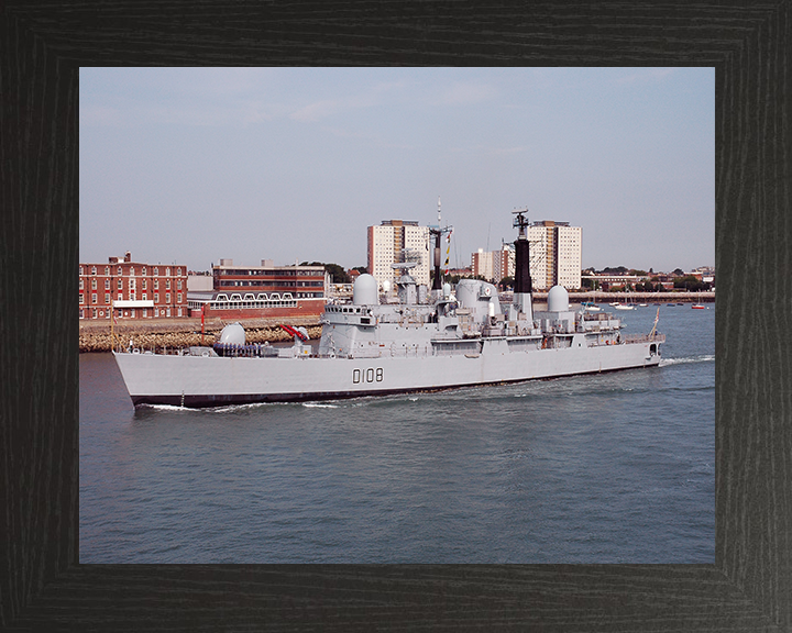 HMS Cardiff D108 Royal Navy Type 42 destroyer Photo Print or Framed Print - Hampshire Prints