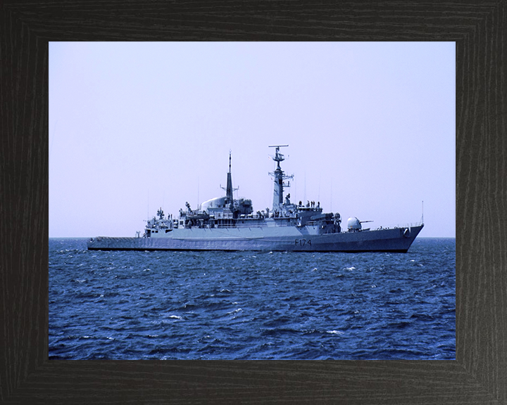 HMS Alacrity F174 Royal Navy Type 21 frigate Photo Print or Framed Print - Hampshire Prints