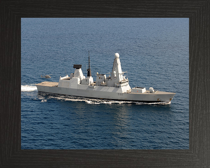 HMS Daring D32 Royal Navy type 45 Destroyer Photo Print or Framed Print - Hampshire Prints