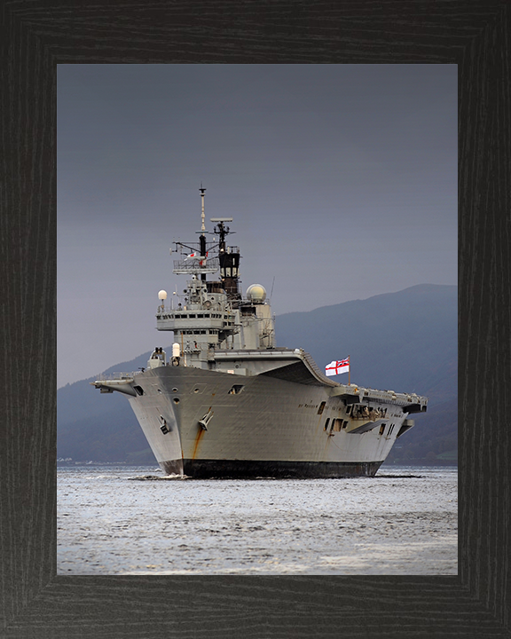 HMS Ark Royal R07 Royal Navy Invincible class aircraft carrier Photo Print or Framed Print - Hampshire Prints