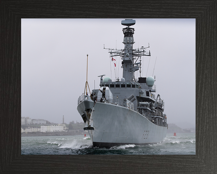 HMS Argyll F231 Royal Navy type 23 Frigate Photo Print or Framed Print - Hampshire Prints