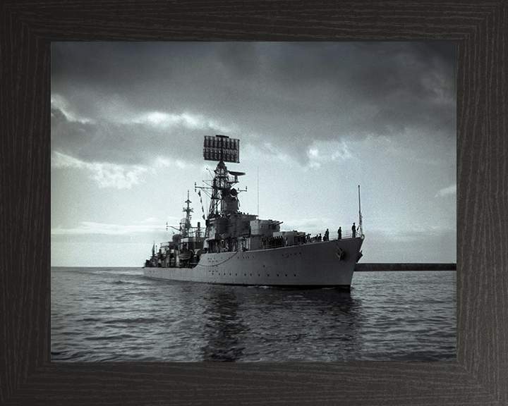 HMS Agincourt D86 Royal Navy Battle class destroyer Photo Print or Framed Print - Hampshire Prints