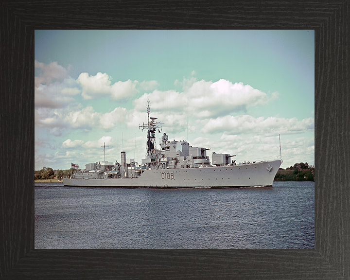 HMS Dainty D108 | Photo Print | Framed Print | Daring Class | Destroyer | Royal Navy Hampshire Prints