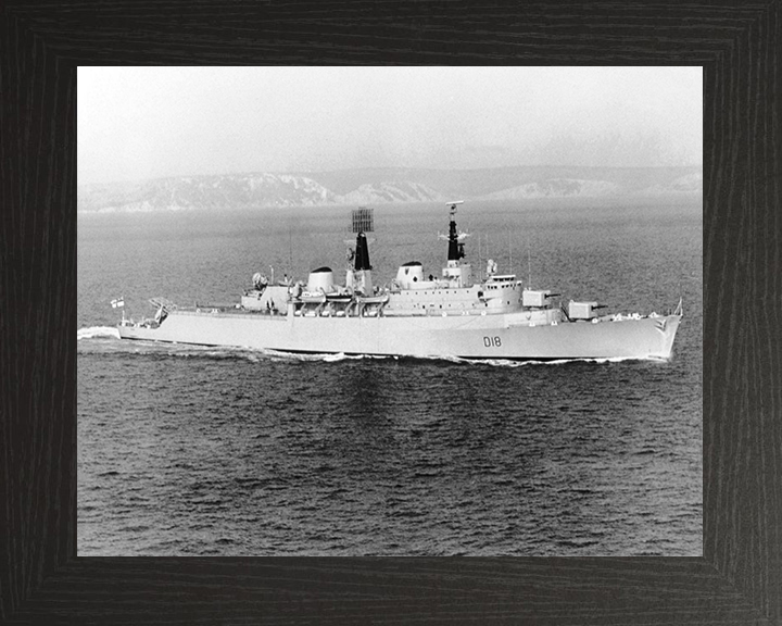 HMS Antrim D18 Royal Navy County class destroyer Photo Print or Framed Print - Hampshire Prints