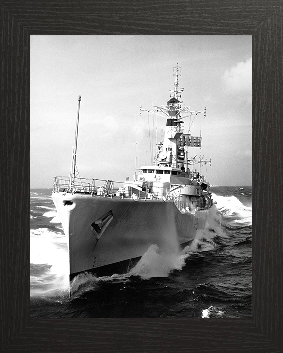 HMS Andromeda F57 Royal Navy Leander class frigate Photo Print or Framed Print - Hampshire Prints