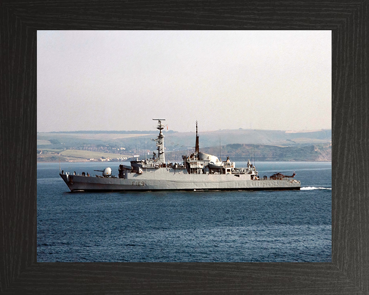 HMS Amazon F169 Royal Navy type 21 Frigate Photo Print or Framed Print - Hampshire Prints