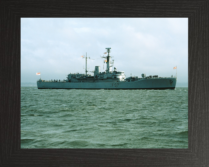 HMS Andromeda F57 Royal Navy Leander class frigate Photo Print or Framed Print - Hampshire Prints