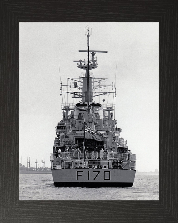 HMS Antelope F170 Royal Navy Type 21 frigate Photo Print or Framed Print - Hampshire Prints