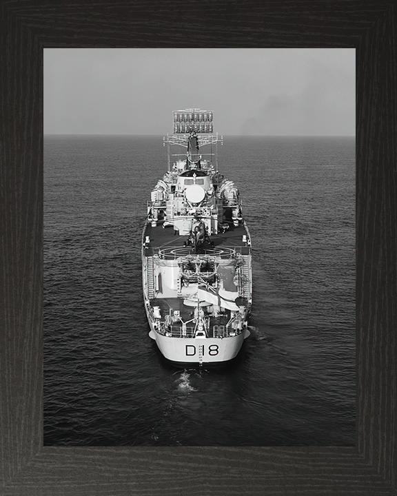 HMS Antrim D18 Royal Navy County class destroyer Photo Print or Framed Print - Hampshire Prints