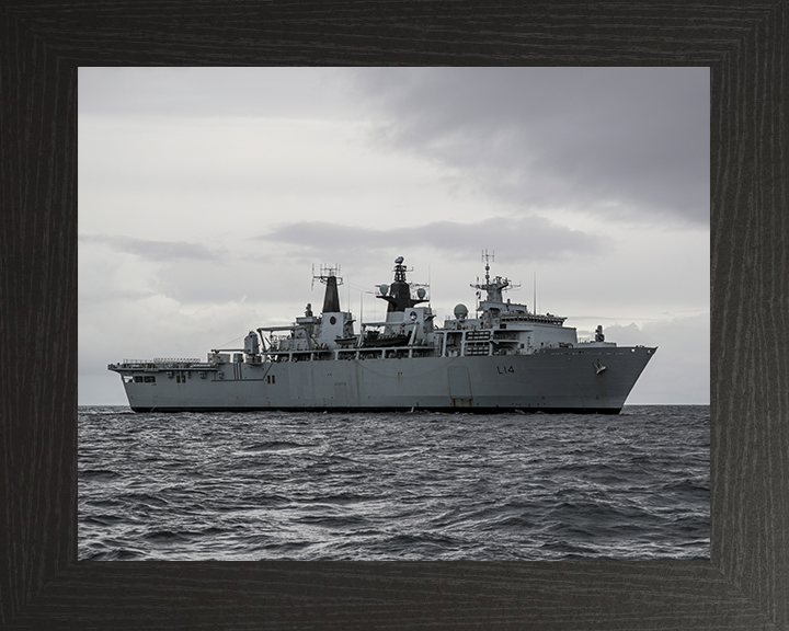 HMS Albion L14 Royal Navy Albion Class amphibious ship Photo Print or Framed Print - Hampshire Prints