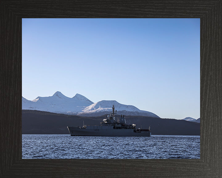 HMS Enterprise H88 Royal Navy hydrographic survey vessel Photo Print or Framed Print - Hampshire Prints