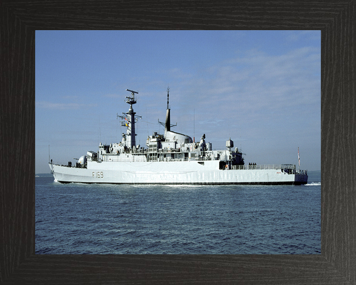 HMS Amazon F169 Royal Navy type 21 Frigate Photo Print or Framed Print - Hampshire Prints