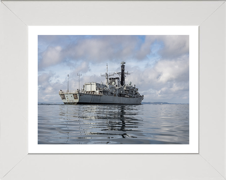 HMS Argyll F231 Royal Navy type 23 Frigate Photo Print or Framed Print - Hampshire Prints