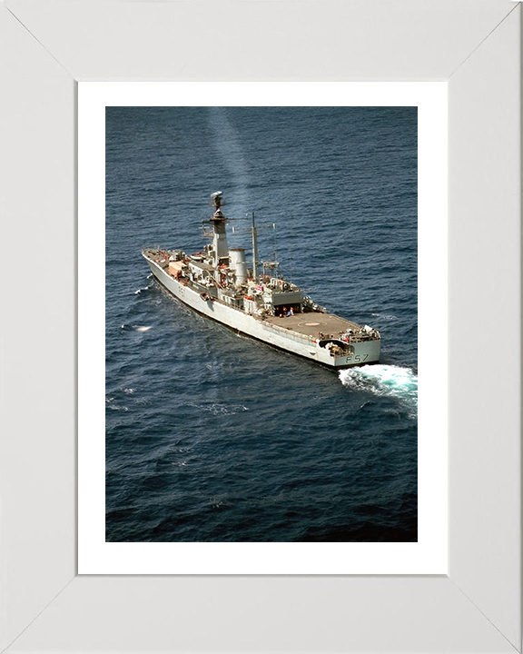 HMS Andromeda F57 Royal Navy Leander class frigate Photo Print or Framed Print - Hampshire Prints