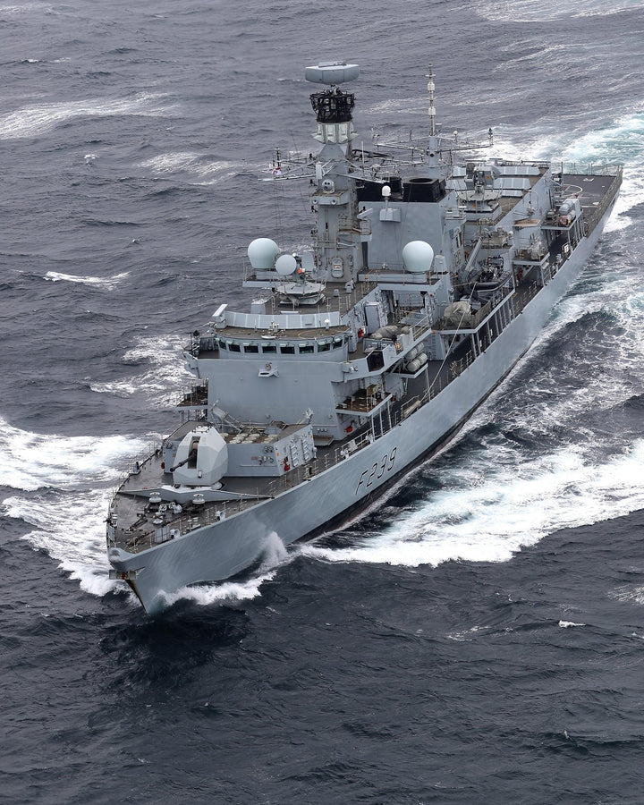 HMS Richmond F239 | Photo Print | Framed Print | Poster | Type 23 | Frigate | Royal Navy Hampshire Prints