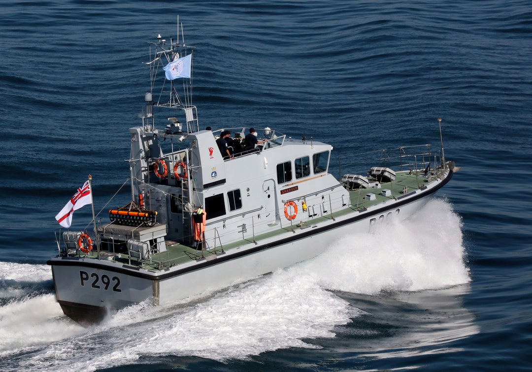 HMS Charger P292 Royal Navy Fast Inshore Patrol Vessel Photo Print or Framed Print - Hampshire Prints