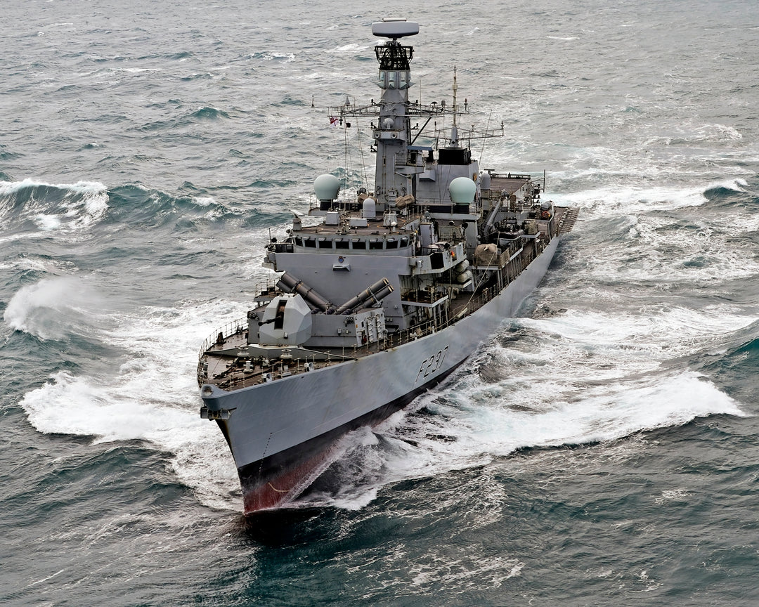 HMS Westminster F237 Royal Navy Type 23 frigate Photo Print or Framed Print - Hampshire Prints