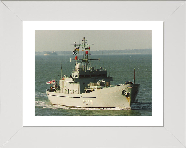 HMS Anglesey P277 Royal Navy Island class Patrol Vessel Photo Print or Framed Photo Print - Hampshire Prints