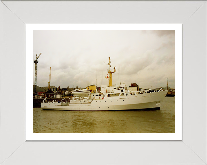 HMS Beagle A319 Royal Navy Bulldog class ship Photo Print or Framed Print - Hampshire Prints