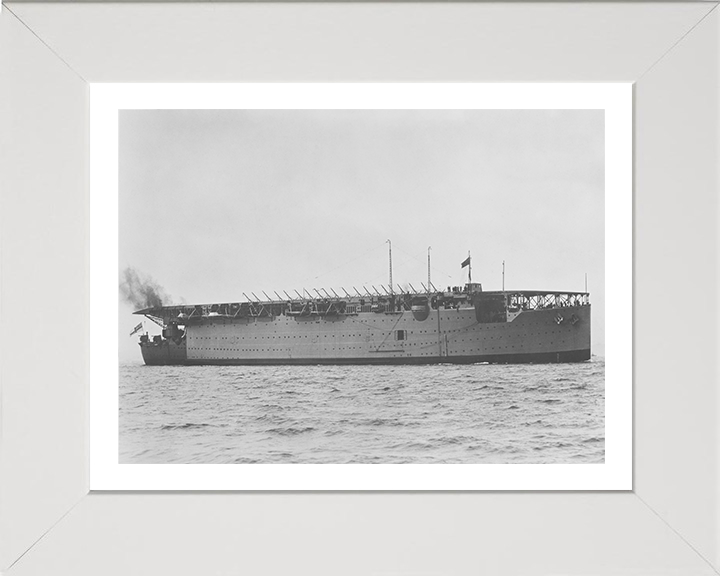 HMS Argus I49 Royal Navy aircraft carrier Photo Print or Framed Print - Hampshire Prints
