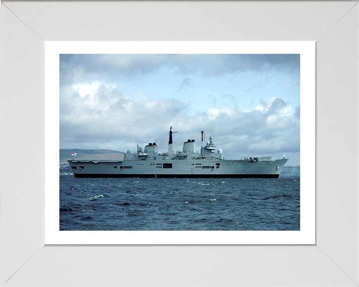 HMS Ark Royal R07 Royal Navy Invincible class aircraft carrier Photo Print or Framed Print - Hampshire Prints