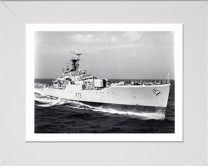 HMS Eastbourne F73 Royal Navy Whitby Class Frigate Photo Print or Framed Print - Hampshire Prints