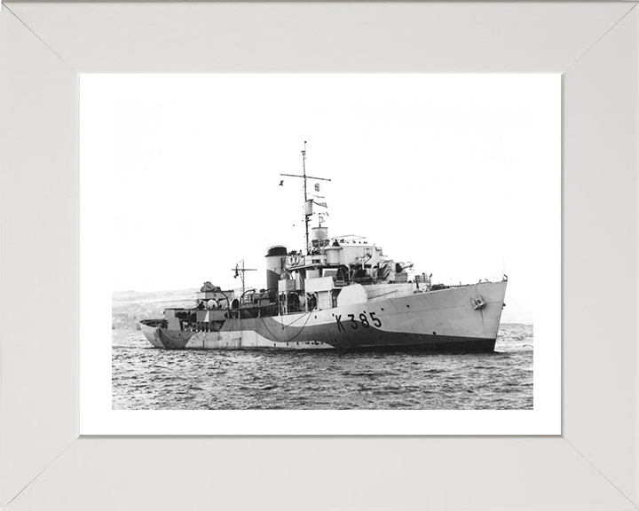 HMS Arabis K385 Royal Navy Flower class corvette Photo Print or Framed Print - Hampshire Prints