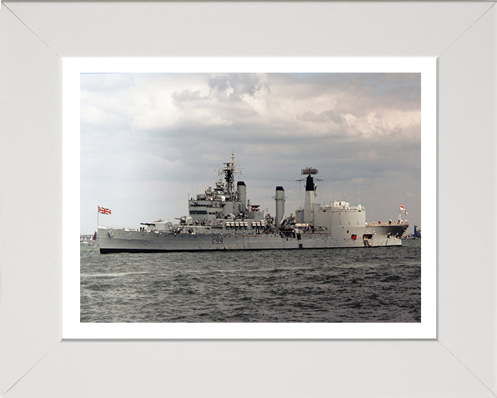 HMS Blake C99 Royal Navy Tiger Class Light Cruiser Photo Print or Framed Print - Hampshire Prints