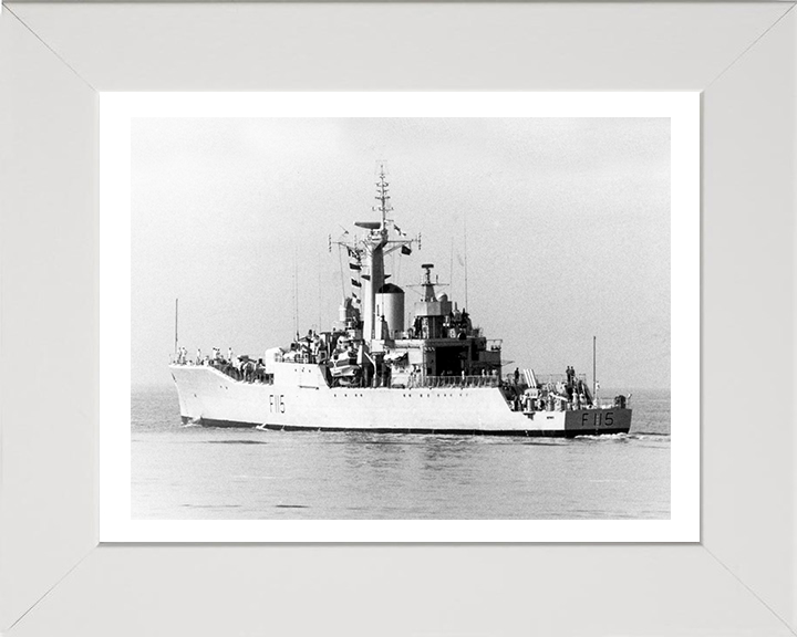 HMS Berwick F115 Royal Navy Rothesay Class frigate Photo Print or Framed Print - Hampshire Prints