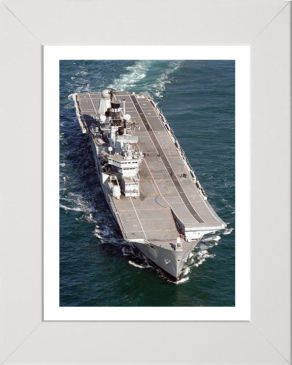 HMS Ark Royal R07 Royal Navy Invincible class aircraft carrier Photo Print or Framed Print - Hampshire Prints