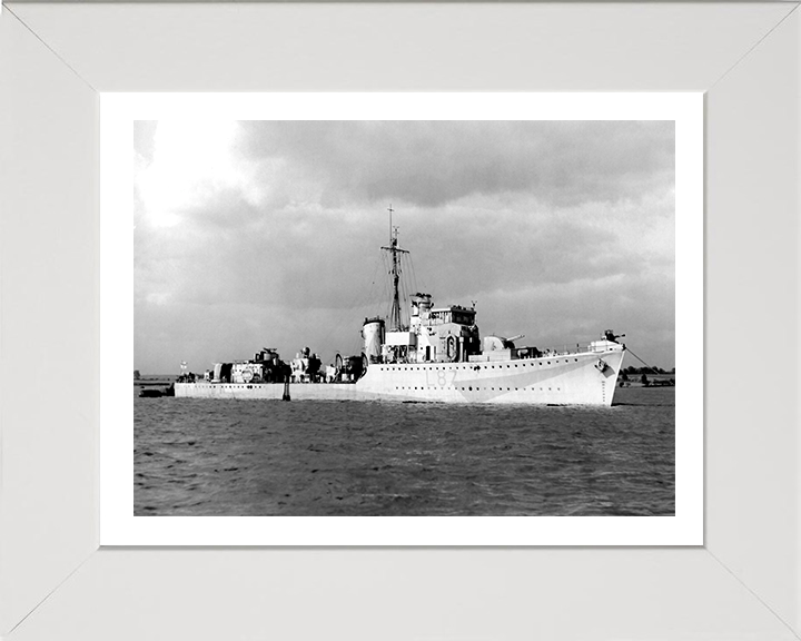 HMS Eglinton L87 Royal Navy Hunt class destroyer Photo Print or Framed Print - Hampshire Prints