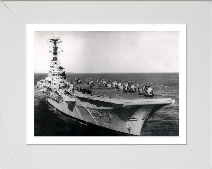 HMS Bulwark R08 | Photo Print | Framed Print | Centaur Class | Fleet Carrier | Royal Navy Hampshire Prints