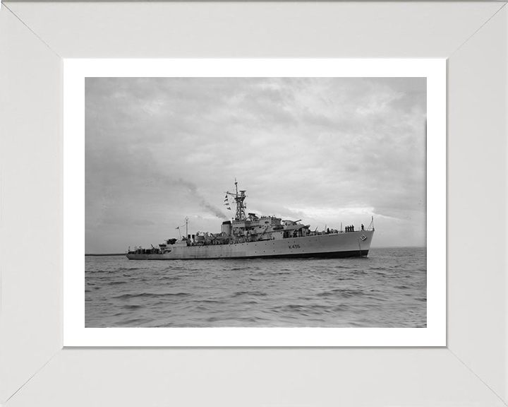 HMS Enard Bay K435 Royal Navy Bay Class Frigate Photo Print or Framed Print - Hampshire Prints