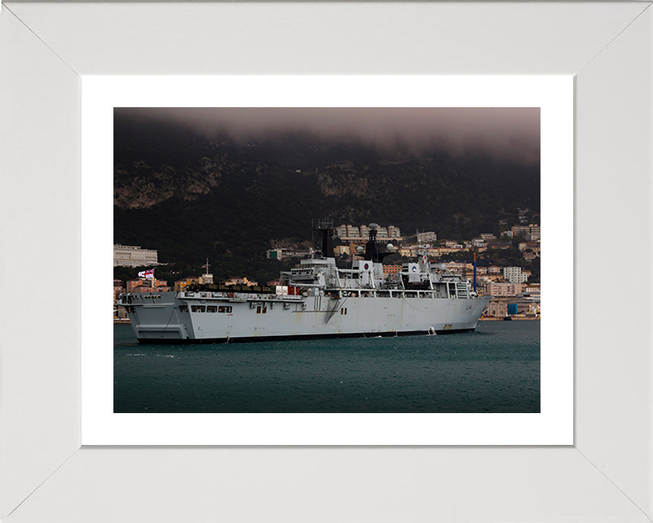 HMS Albion L14 Royal Navy Albion Class amphibious ship Photo Print or Framed Print - Hampshire Prints