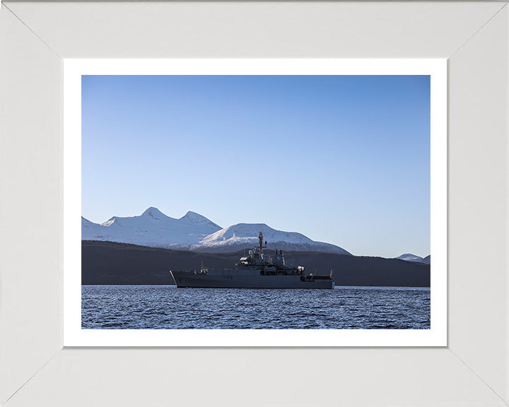 HMS Enterprise H88 Royal Navy hydrographic survey vessel Photo Print or Framed Print - Hampshire Prints