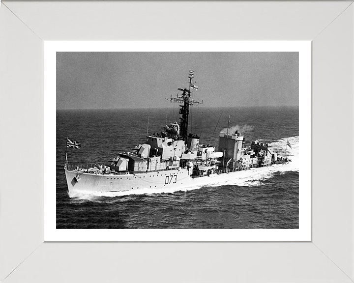 HMS Cavalier D73 (R73) Royal Navy C class destroyer Photo Print or Framed Print - Hampshire Prints