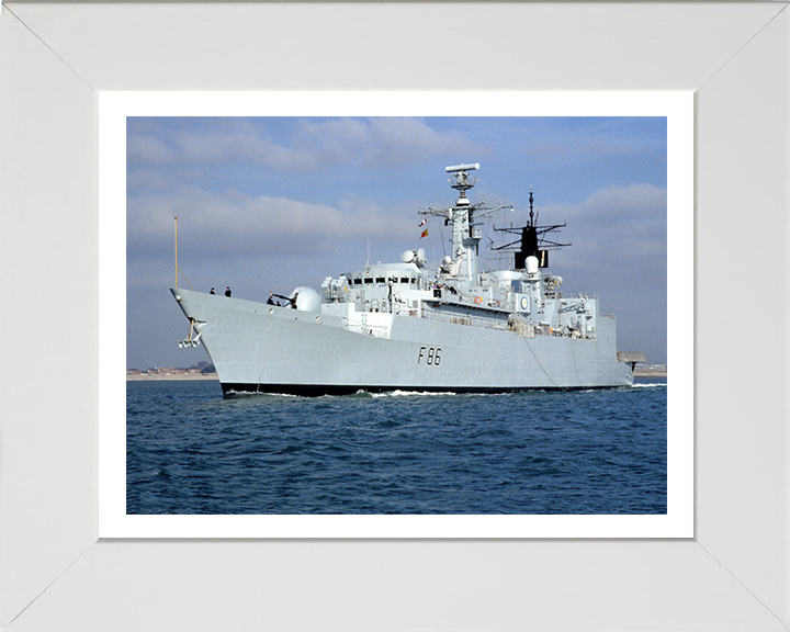 HMS Campbeltown F86 Royal Navy Type 22 Frigate Photo Print or Framed Photo Print - Hampshire Prints