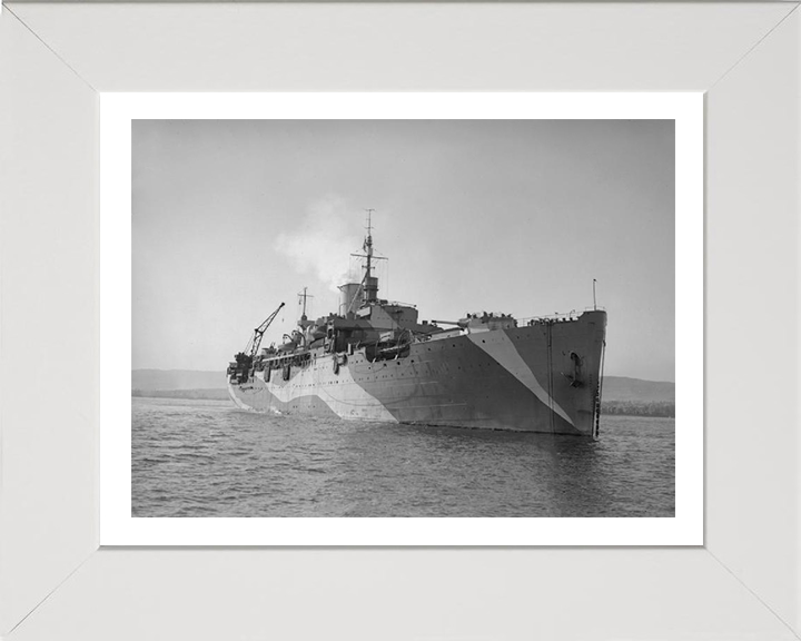 HMS Corfu 1943 Royal Navy armed merchant cruiser Photo Print or Framed Print - Hampshire Prints