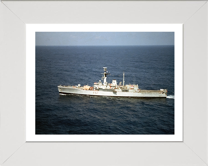 HMS Andromeda F57 Royal Navy Leander class frigate Photo Print or Framed Print - Hampshire Prints