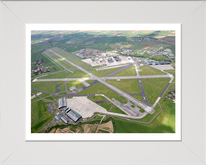 HMS Heron RNAS Yeovilton Aerial Photo Print or Framed Photo Print - Hampshire Prints