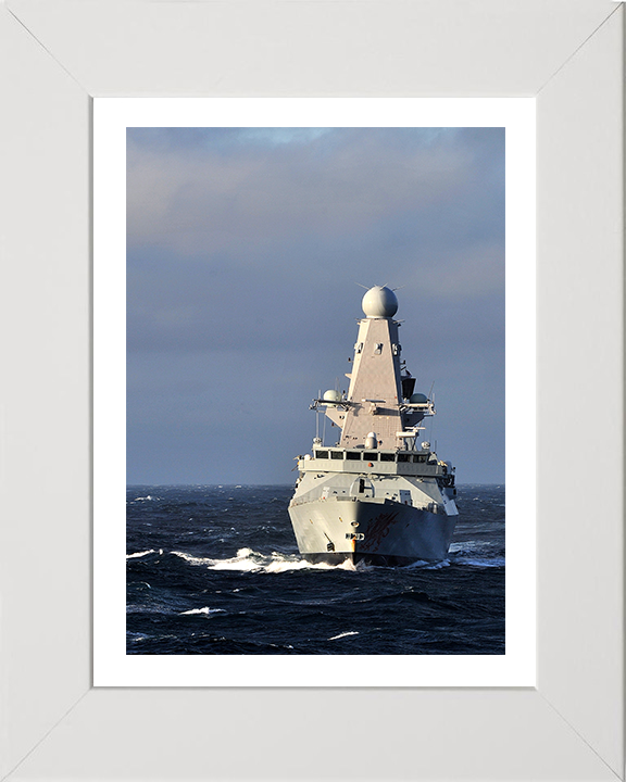 HMS Dragon D35 Royal Navy Type 45 Destroyer Photo Print or Framed Print - Hampshire Prints