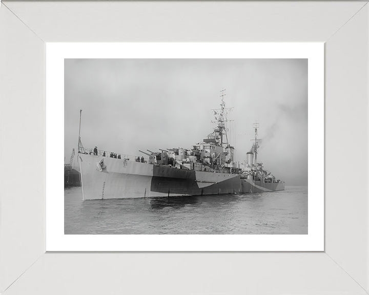 HMS Diadem 84 Royal Navy Dido class light cruiser Photo Print or Framed Photo Print - Hampshire Prints