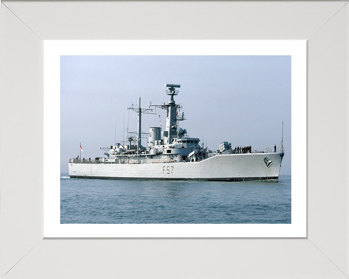 HMS Andromeda F57 Royal Navy Leander class frigate Photo Print or Framed Print - Hampshire Prints