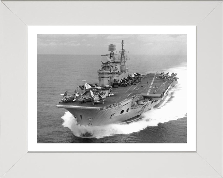 HMS Eagle R05 Royal Navy Audacious class aircraft carrier Photo Print or Framed Print - Hampshire Prints